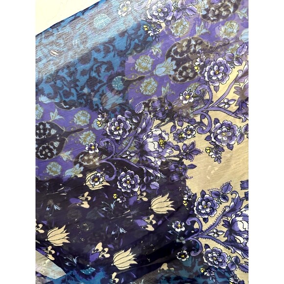 American Rag Womans Kimono Size M/L Floral Whimsigoth Beachy Ethereal Whimsical - Picture 12 of 14